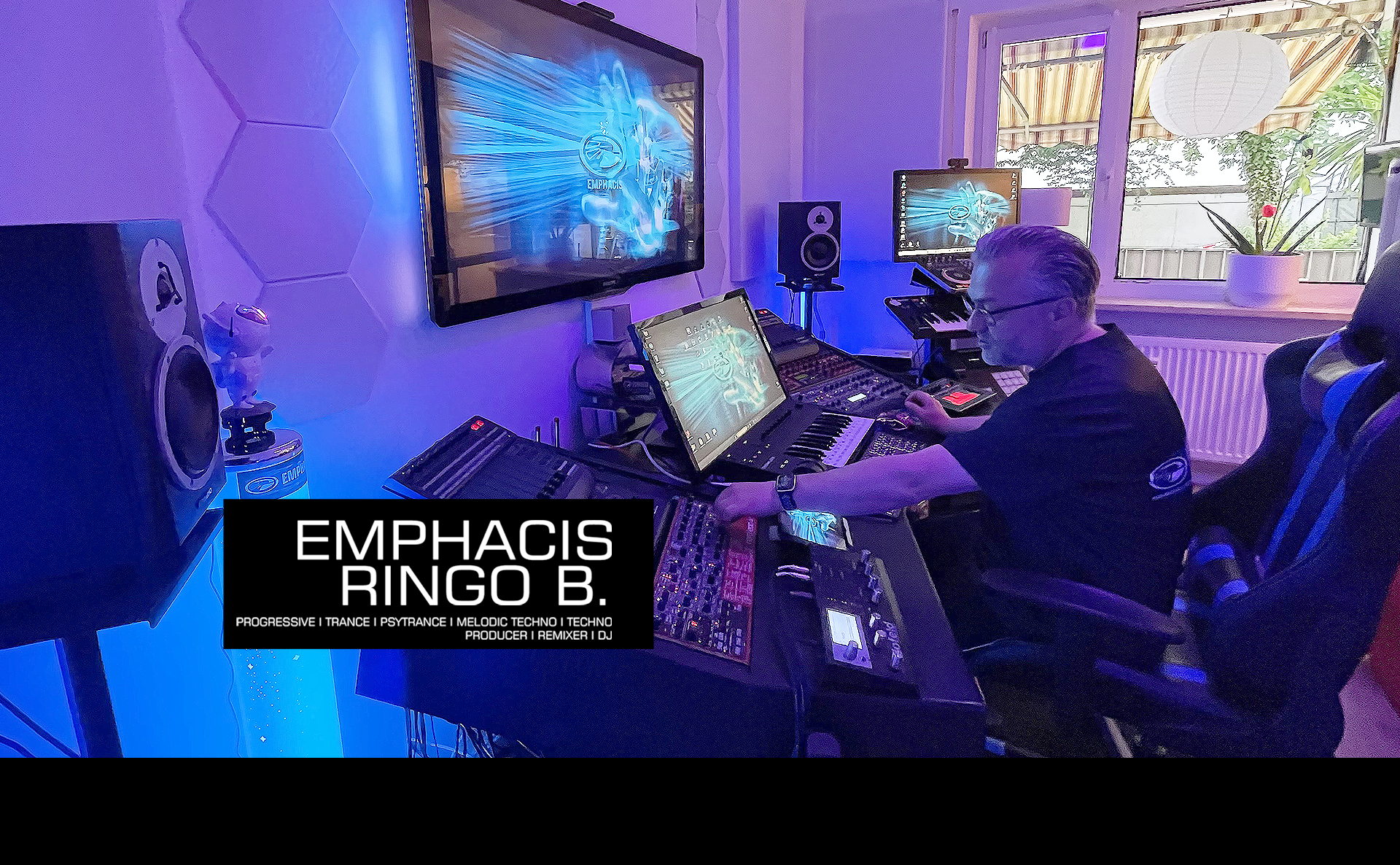 Emphacis Ringo B.Progressive I Trance I PsyTrance I Producer I Remixer I DJ-Banner